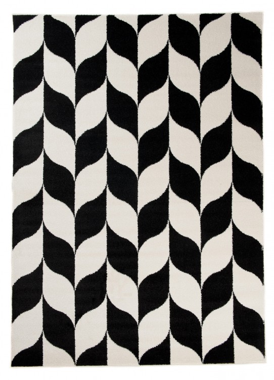 Dywan nowoczesny t412a maroko o0x czarny