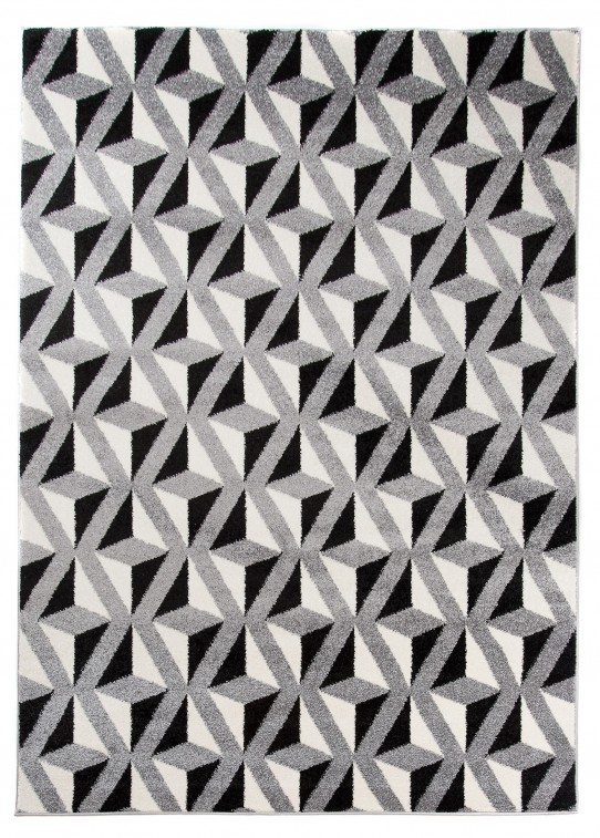 Dywan nowoczesny T425A MAROKO O0X szary