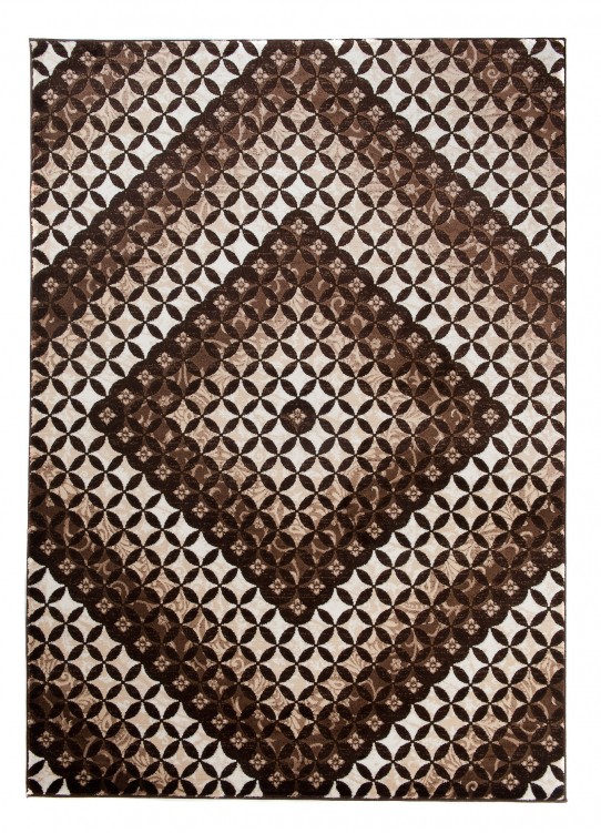 Dywan ekskluzywny H017A TANGO BOU brązowy