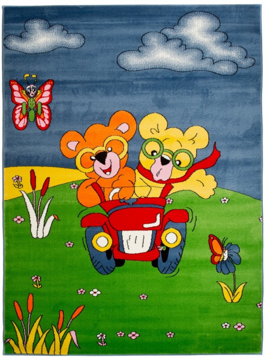 Dywan dziecięcy A649A KIDS niebieski