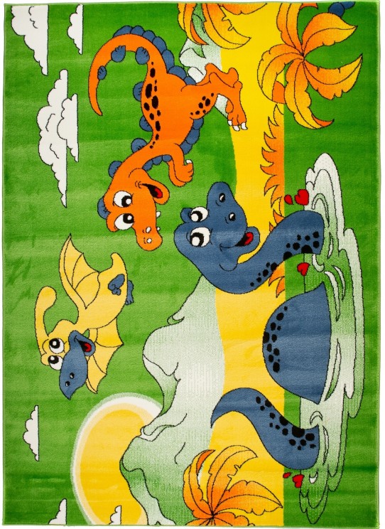 Dywan dziecięcy A731A KIDS zielony