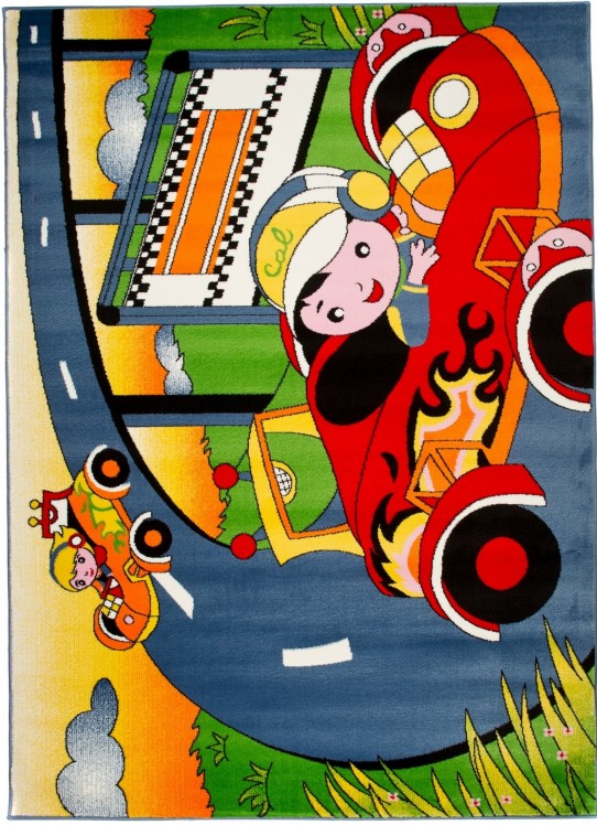 Dywan dziecięcy A717A KIDS niebieski