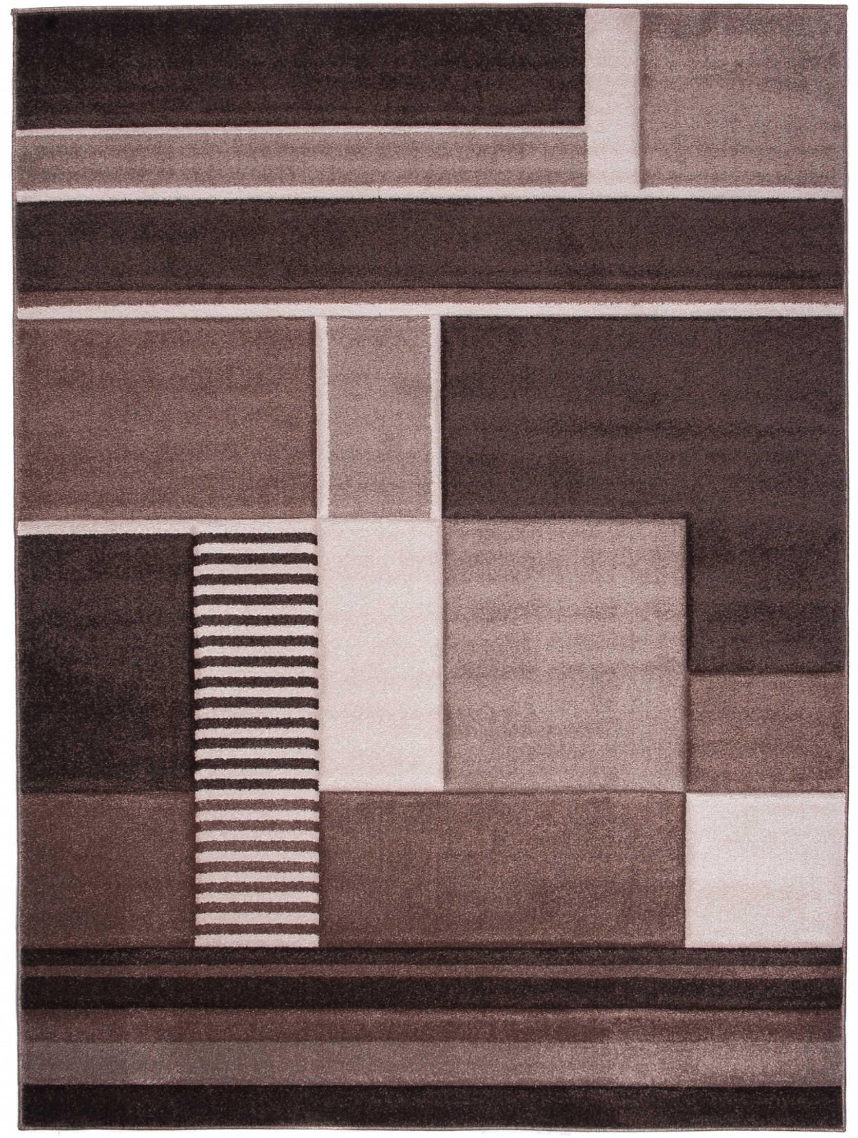 Dywan nowoczesny sumatra h099a carving brązowy