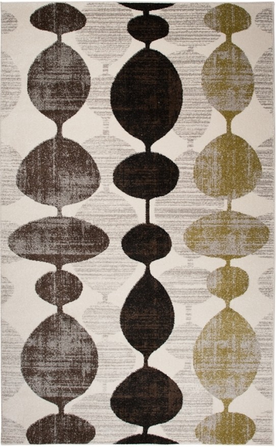 Dywan nowoczesny e319b jawa amh biały