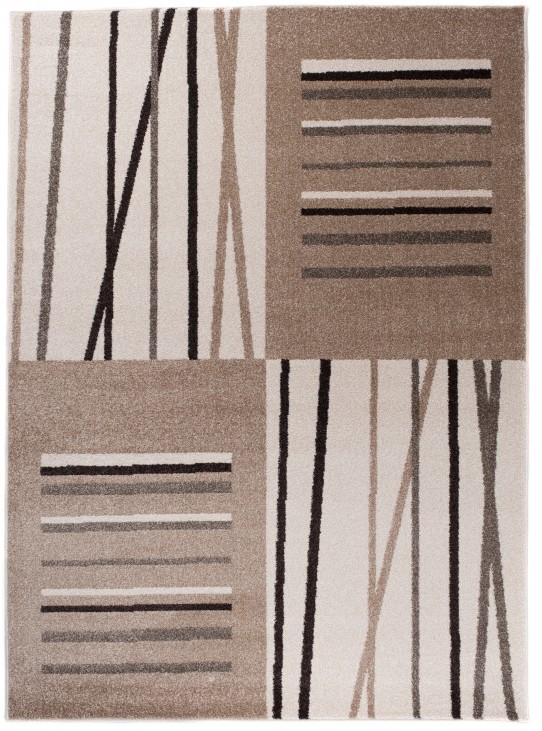Dywan nowoczesny h107d jawa otx beżowy
