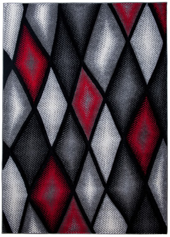 Dywan nowoczesny sumatra j373b czarny