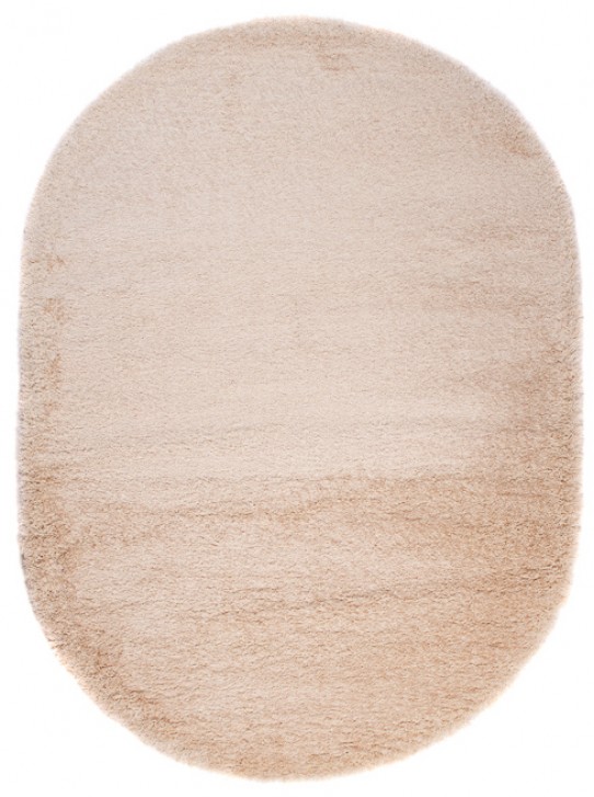 Dywan shaggy 8720A OKK OPTIMAL OWAL kremowy
