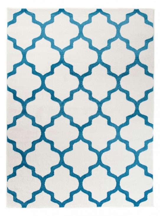 Dywan nowoczesny K082A MAROKO O0X biały