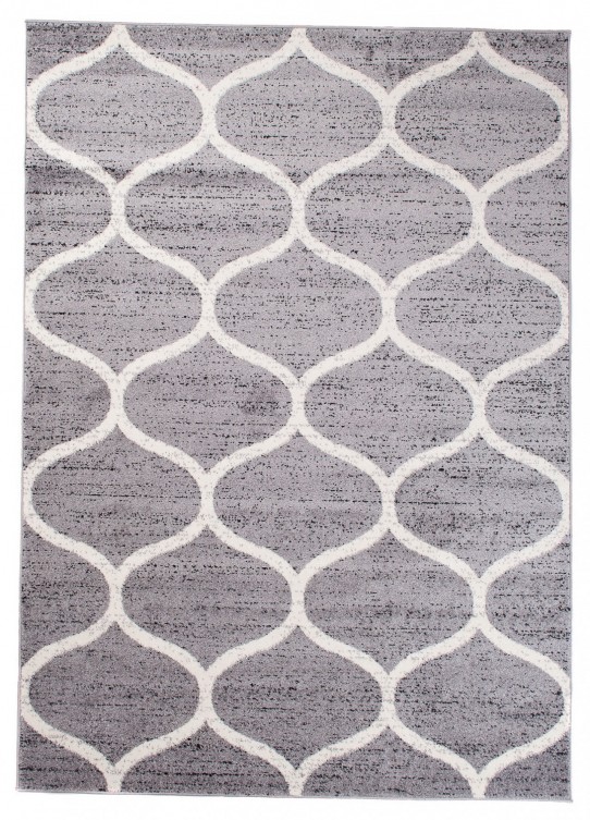 Dywan nowoczesny e665e jawa szary