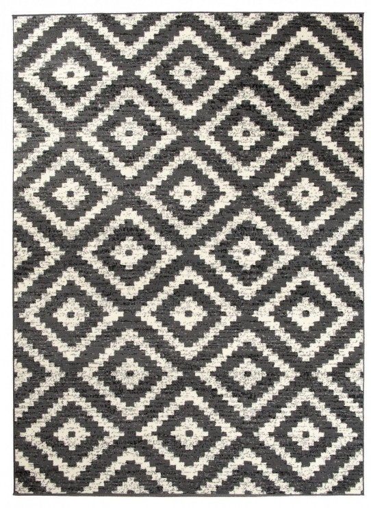 Dywan nowoczesny l885a maroko o0x szary