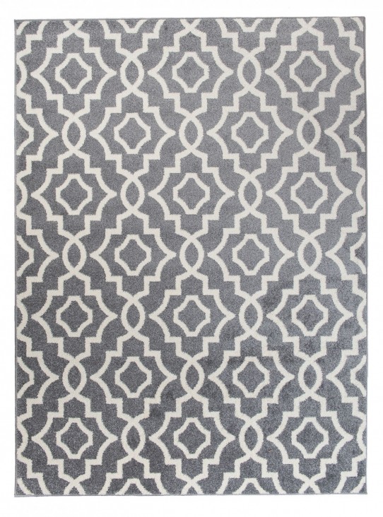 Dywan nowoczesny l894a maroko o0x szary