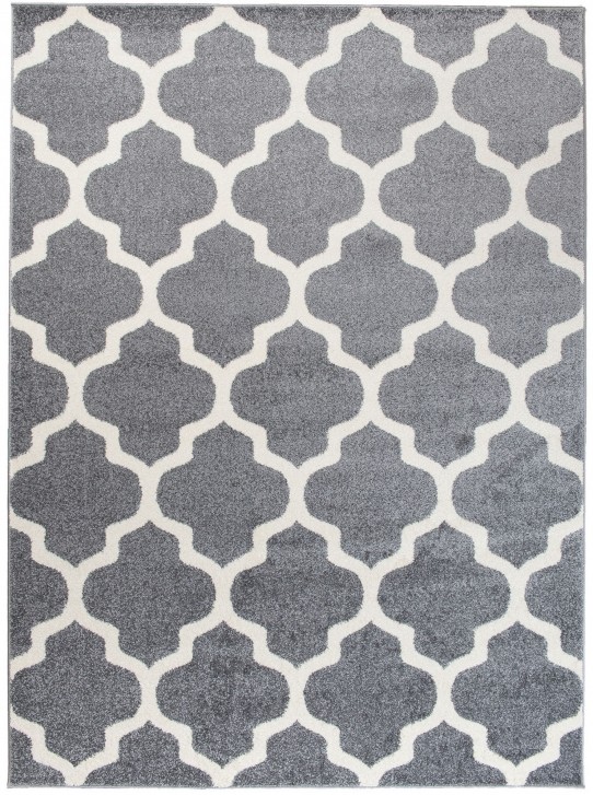 Dywan nowoczesny k082a maroko o0x szary