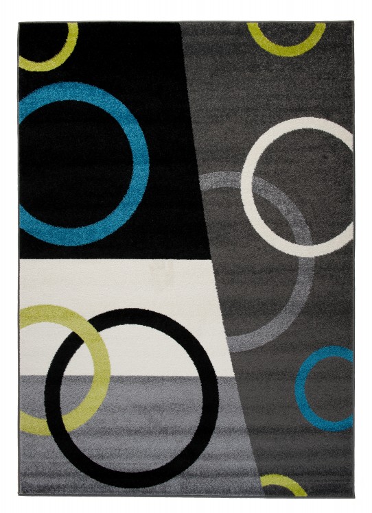 Dywan nowoczesny h108b jawa o2x czarny