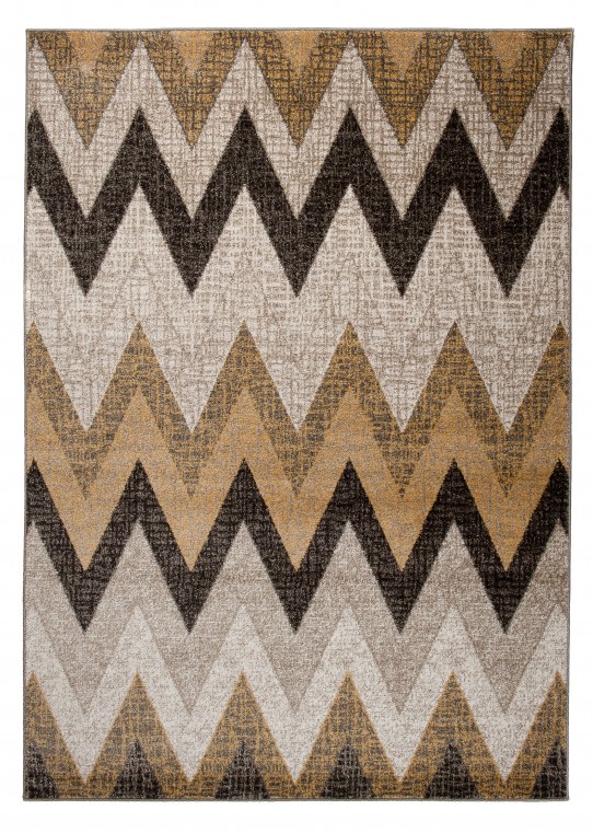 Dywan nowoczesny j378a jawa bqz brązowy