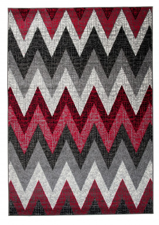 Dywan nowoczesny j378b jawa o0x czerwony