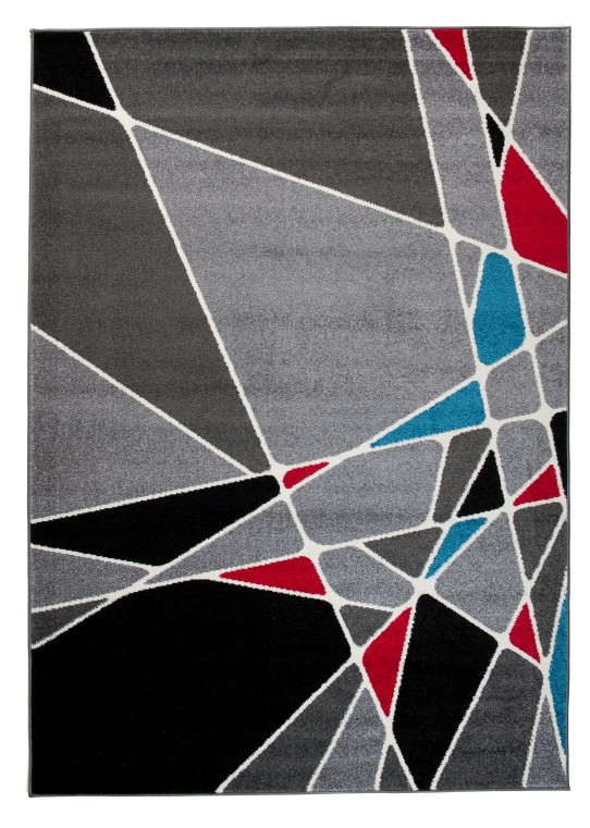 Dywan nowoczesny h111c jawa o0x szary