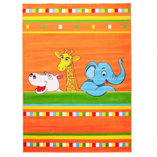 Dywan dziecięcy C760A KINDE CFV pomarańczowy